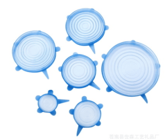 6-piece stretch siliconecover (Option: Blue-1 set)